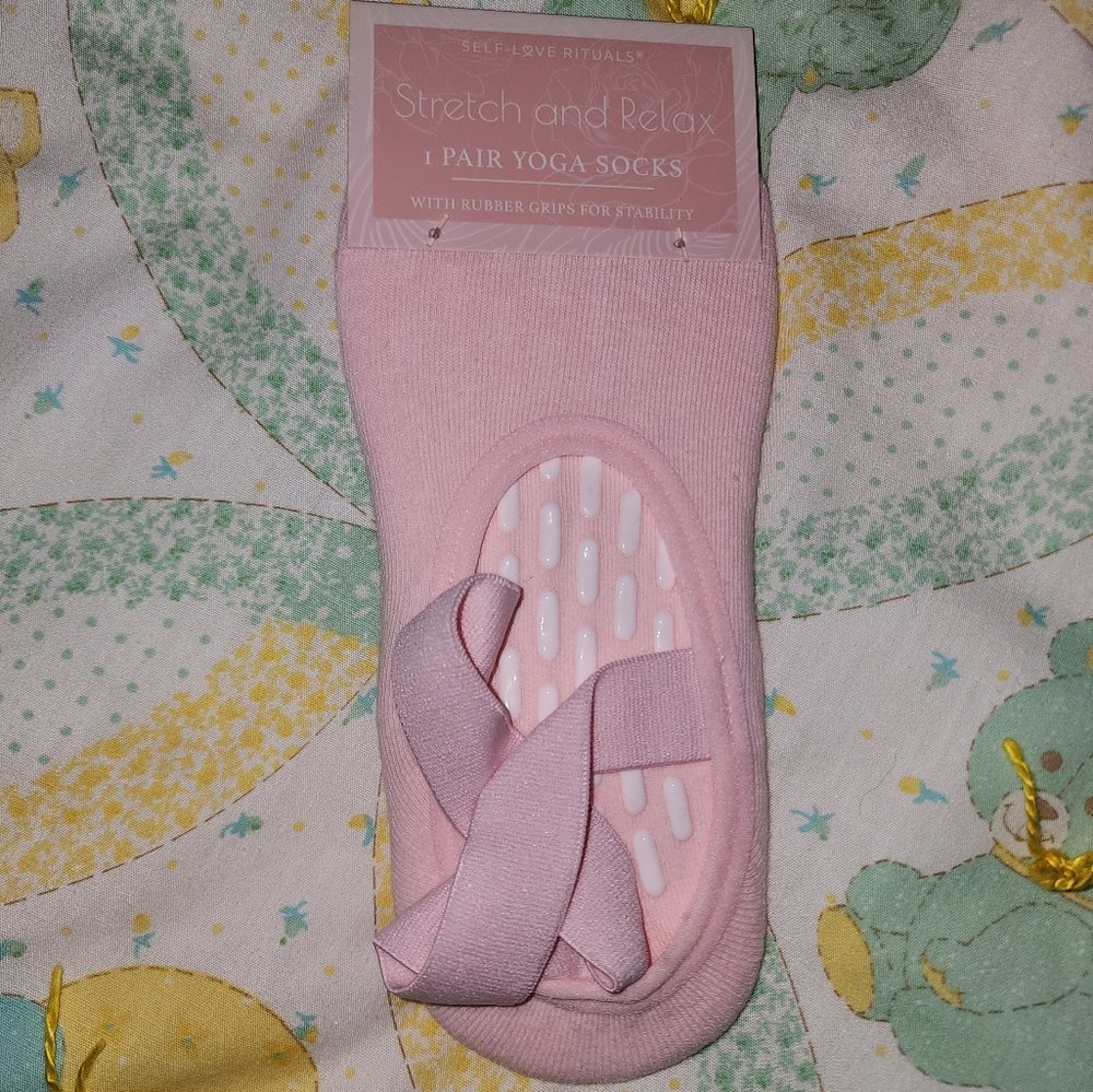 New OS Yoga Socks of Cuteness Ballerina ♡ Pink